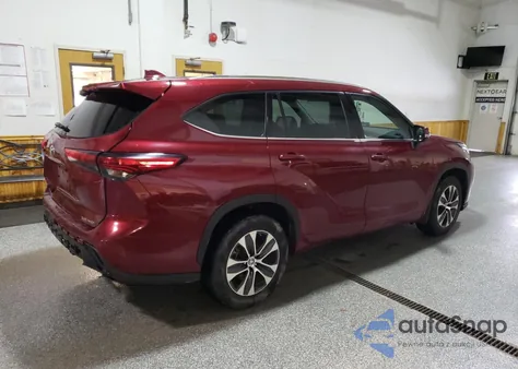 2020 Toyota Highlander Xle from USA, damaged, VIN 5TDHZRBH1LS510049